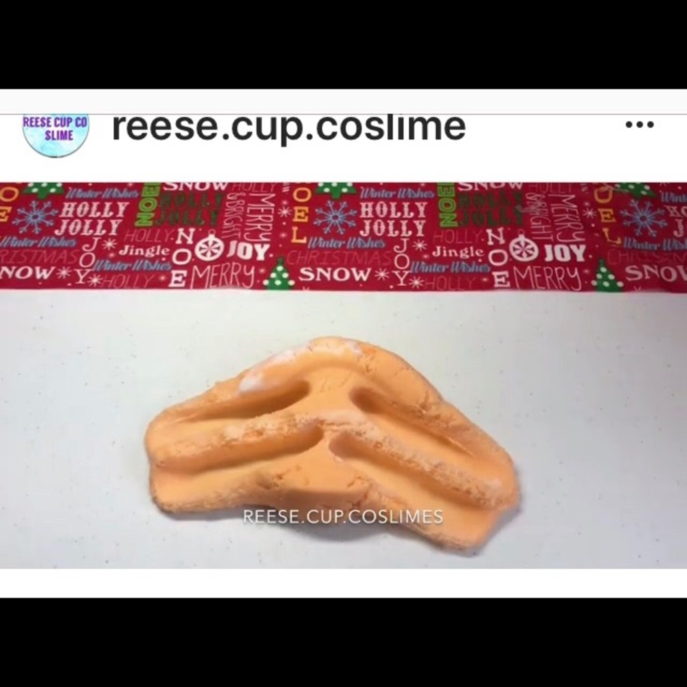 Peaches and Cream Cloud Slime Scented